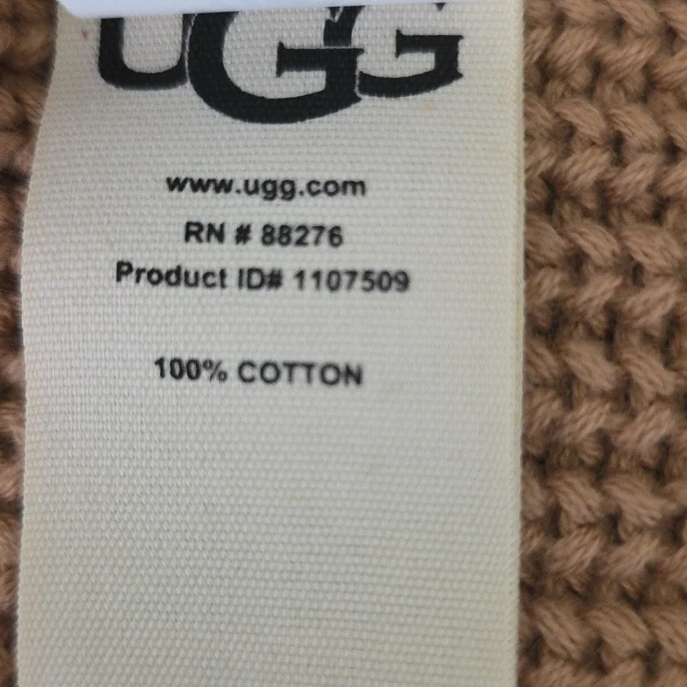 UGG Waffle Knit Sweater – Cozy Neutral Essential XL - Picture 11 of 12